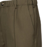 Pantaloni in lana con pieghe PUMU0313U0 T83900V58 MARNI 