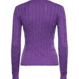 Maglia in cotone a trecce 211971869 503 POLO RALPH LAUREN 