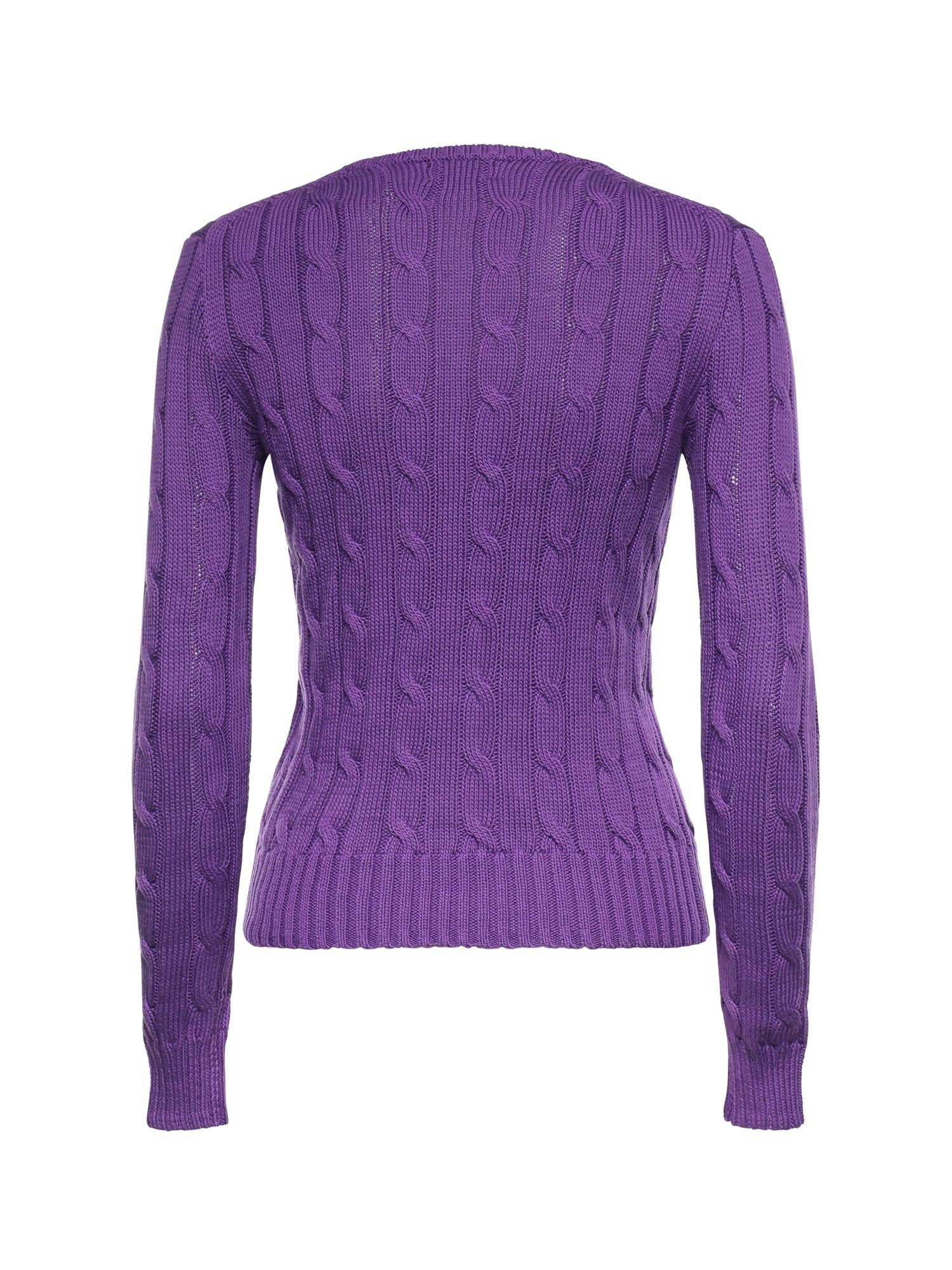 Maglia in cotone a trecce 211971869 503 POLO RALPH LAUREN 