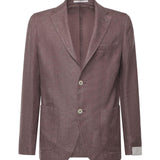 Giacca monopetto con toppa e tasca K75GIAC12TES0K024 47 ELEVENTY 