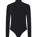Body Heart in jersey AA9B0400J070B 995 ALAIA 