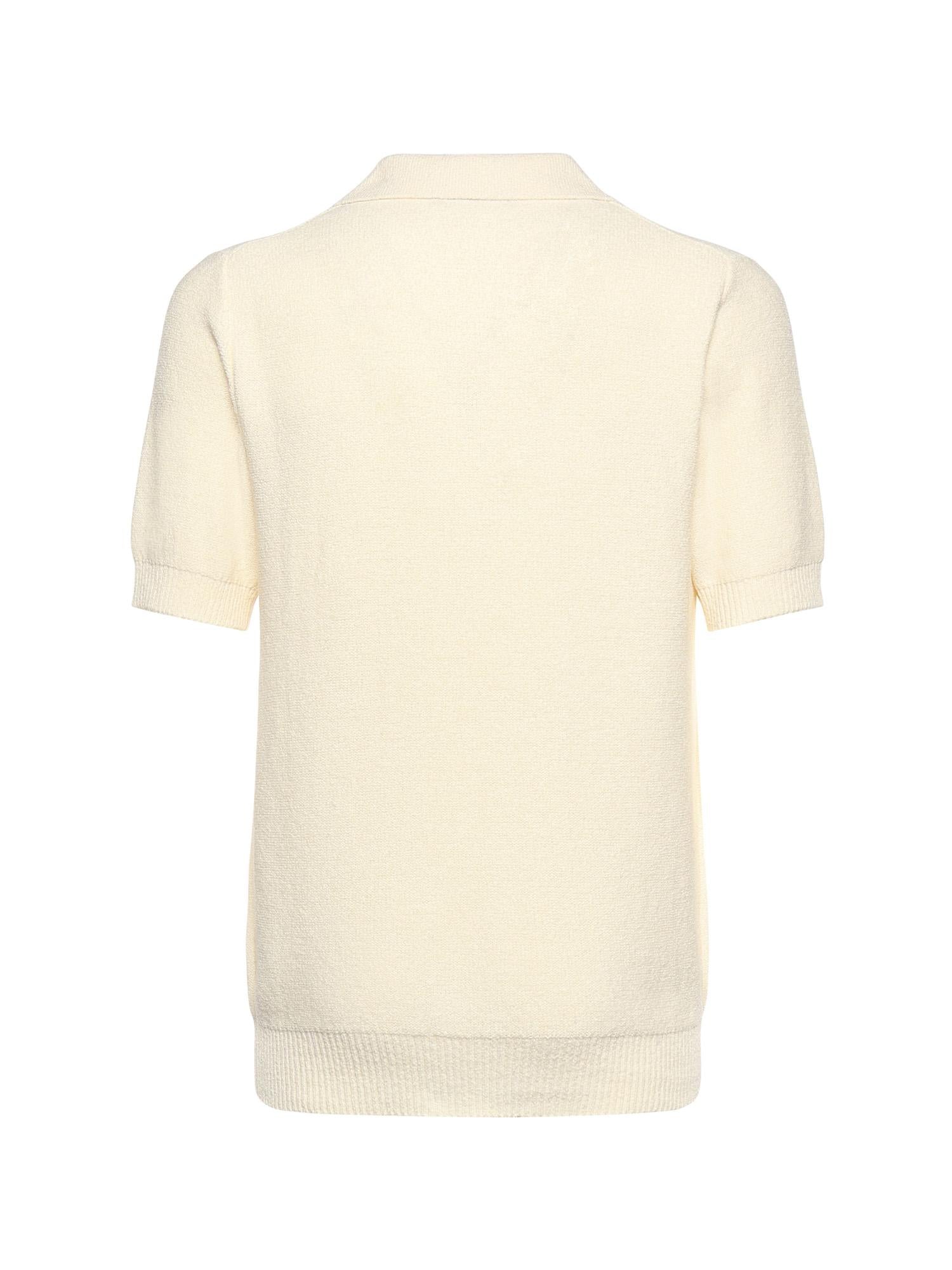 Polo Serafino con coulisse GXXBUZ JGMH0A3791 DOLCE & GABBANA 