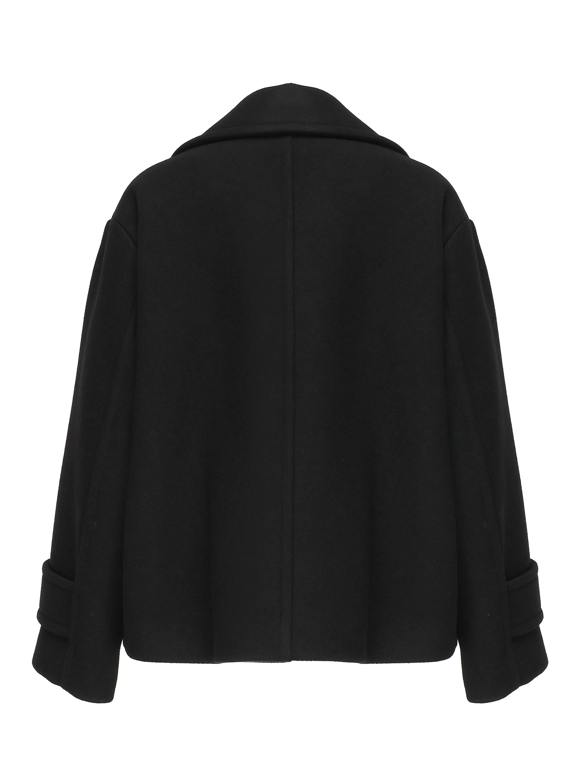 Cappotto corto in lana CHC25AMA96952 001 CHLOÉ 