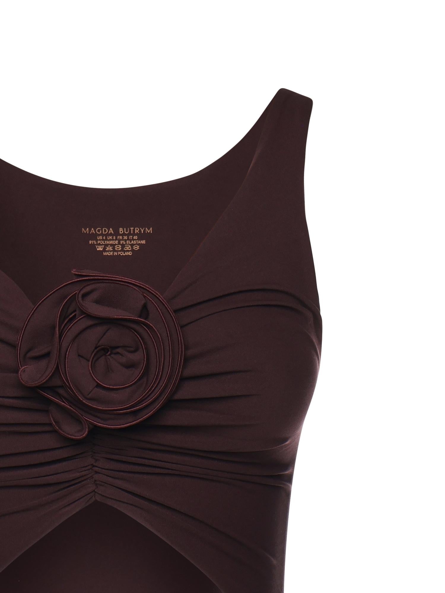 Top annodato in misto nylon 604426  MAGDA BUTRYM 