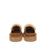 Sabot in camoscio e visone 8R8777 AYA0F1TP4 FENDI 