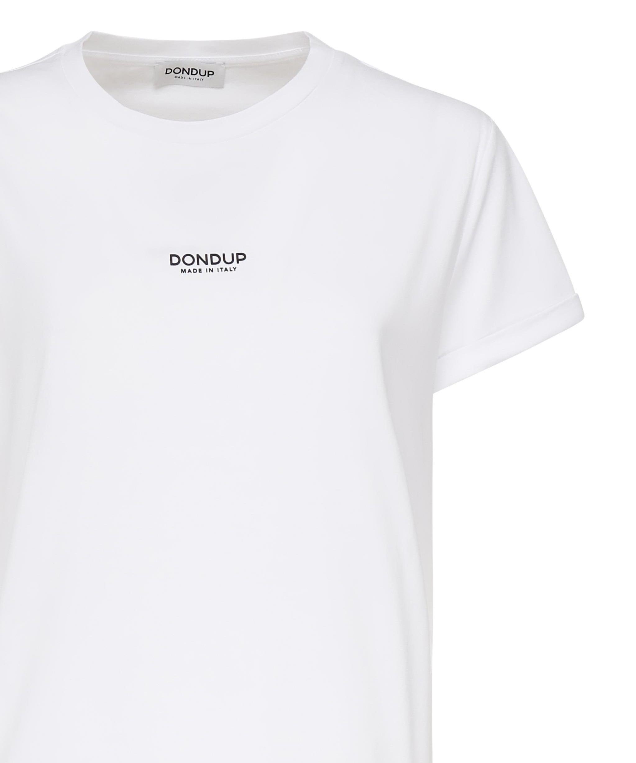 T-shirt regular con logo DS039 JF0271DDU6000 DONDUP 
