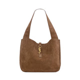 Borsa tote Le 5 à 7 Bea in suede 763435 008IW2885 SAINT LAURENT 
