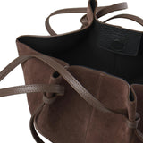 Borsa tote Mochi in pelle scamosciata MOCHI SUEDE NUTMEG YUZEFI 