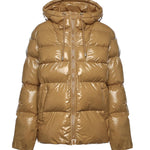 Piumino in crystal nylon con cappuccio 101597 A2P7D93 PINKO 