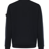 Felpa in cotone malfilé con logo L1S156100034 S0060V0020 STONE ISLAND 