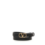 Cintura Vlogo Signature in pelle 8W2T0SM7 IYR0NO VALENTINO GARAVANI 
