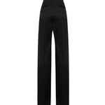 Pantaloni in sartin mireille 803599 Y013G1000 SAINT LAURENT 