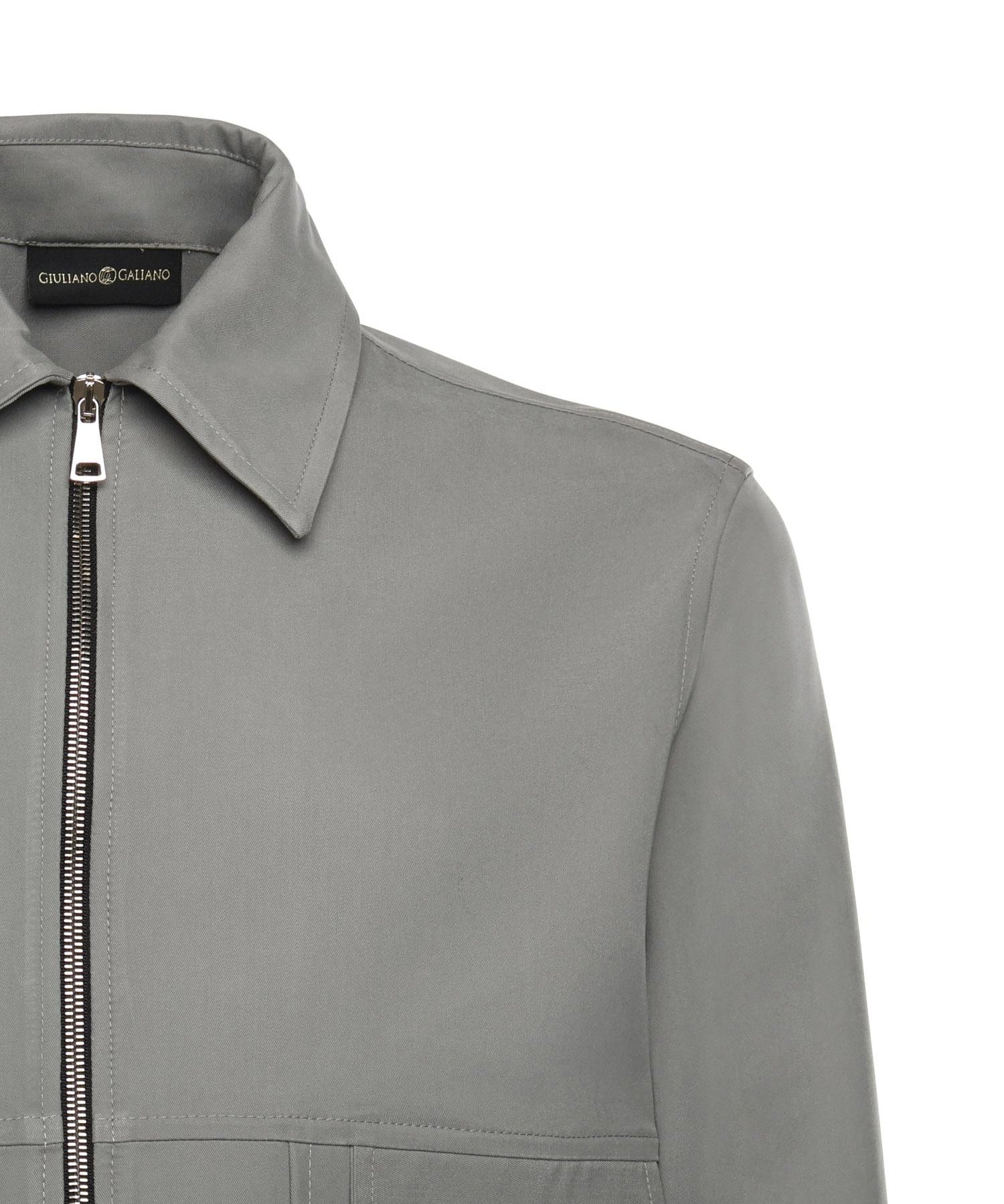 Camicia Keira con zip KEIRA GRIGIO GIULIANO GALIANO 