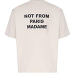 T-shirt con stampa PERMTS203CO002 MT Drôle de Monsieur 