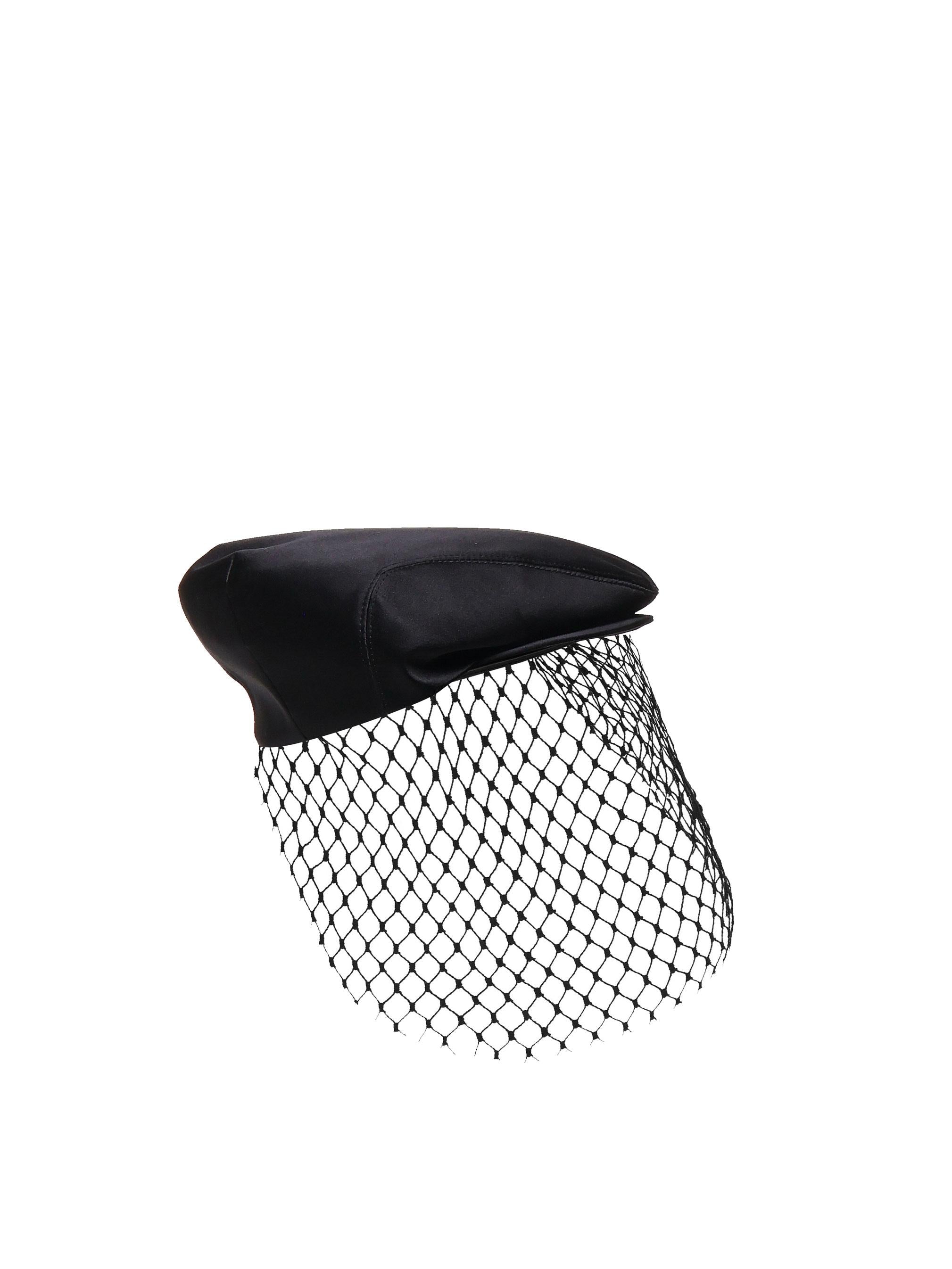 Coppola con veletta a rete FH664A GDCRRN0000 DOLCE & GABBANA 