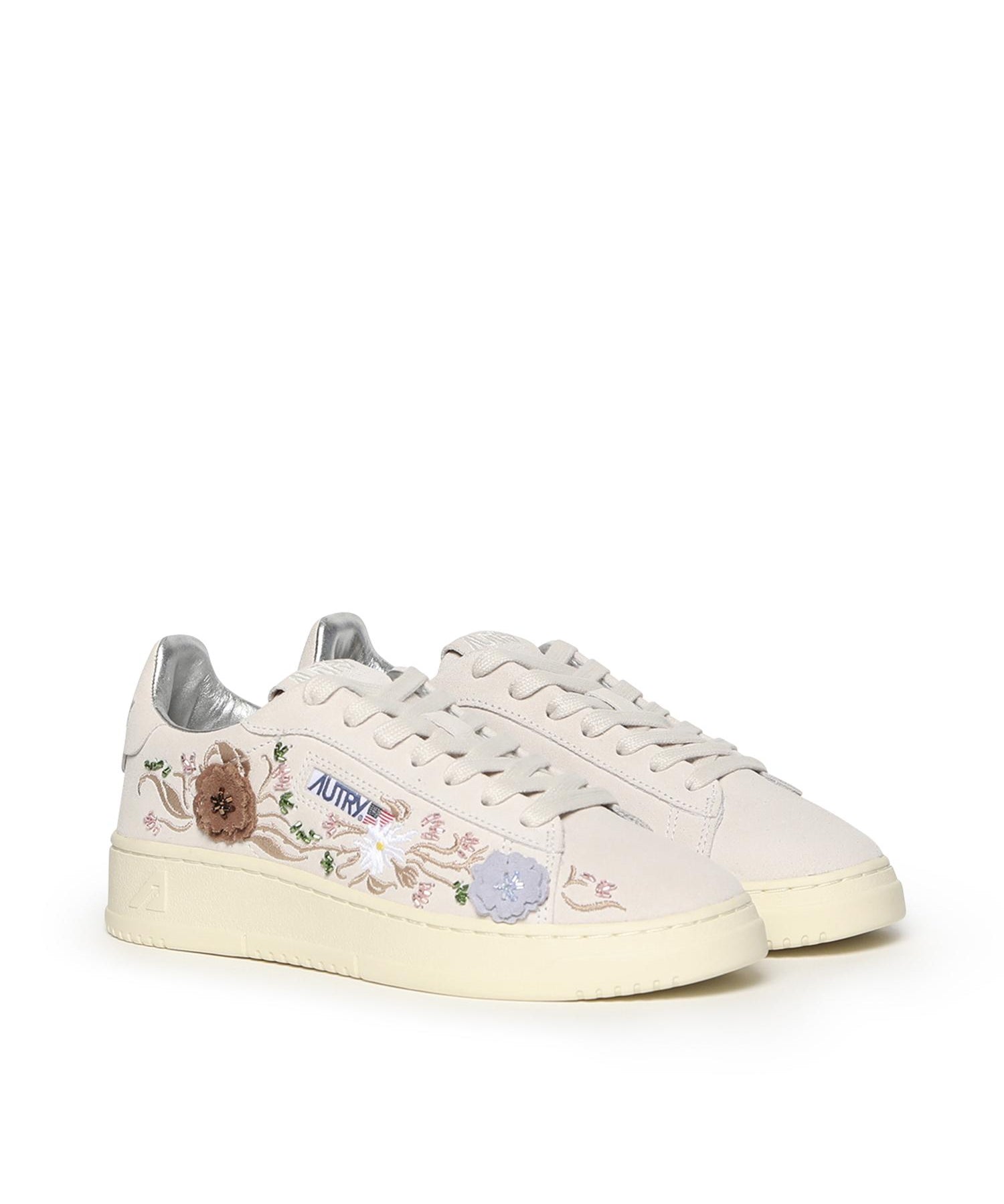 Sneakers Dallas low 'Floral' in suede ADLW EY02 AUTRY 