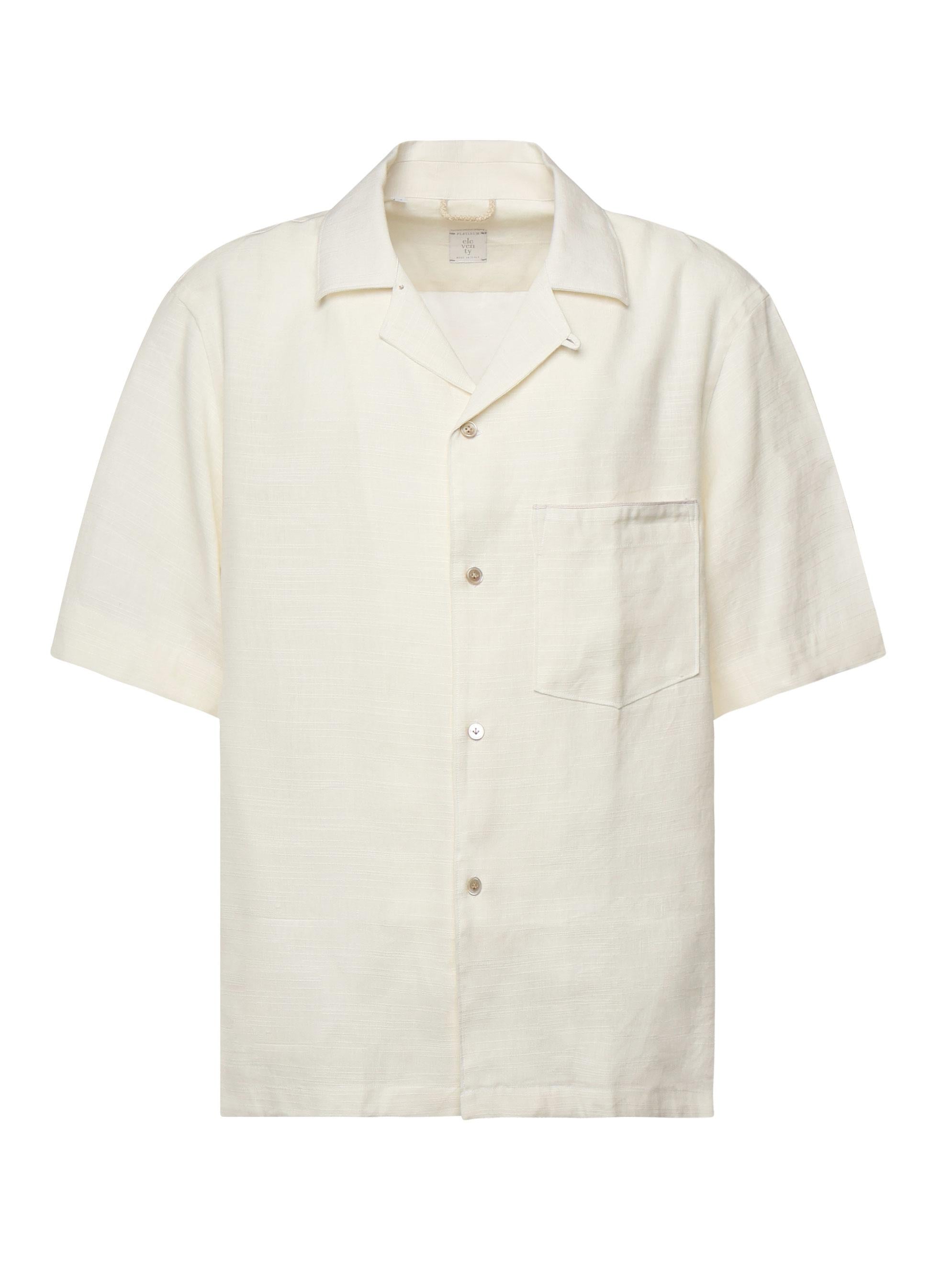 Camicia con collo ampio<BR/> K75CAMK09TES0K178 01 ELEVENTY 