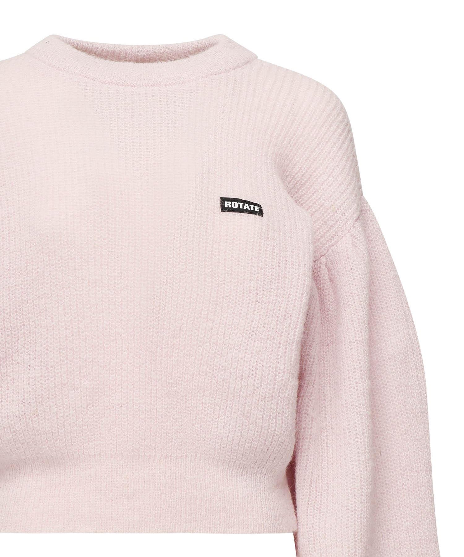 Maglia con maniche a sbuffo e logo 114278 191 ROTATE 