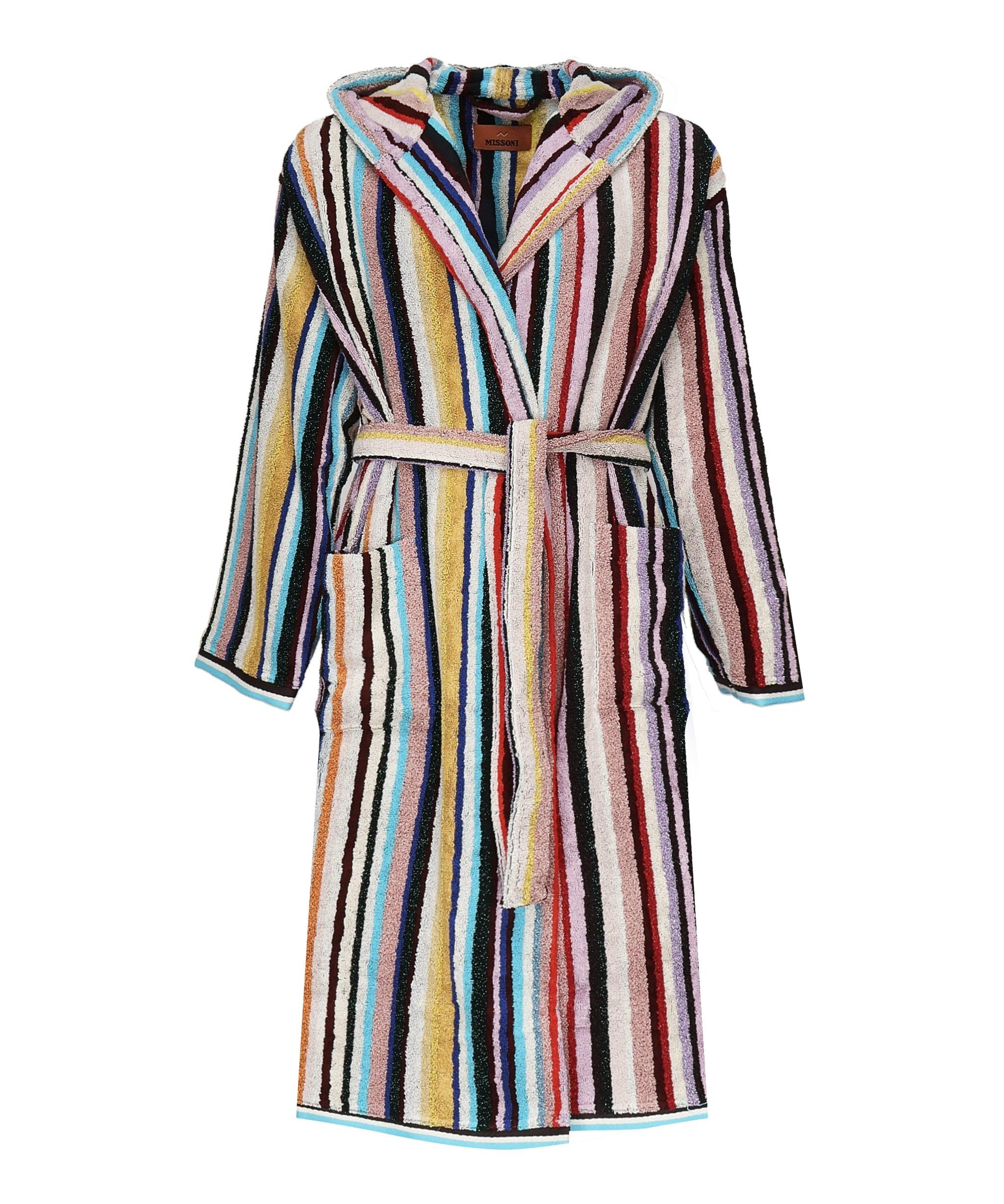 Accappatoio Chandler in spugna di cotone 1C3AC99758 100 MISSONI HOME 