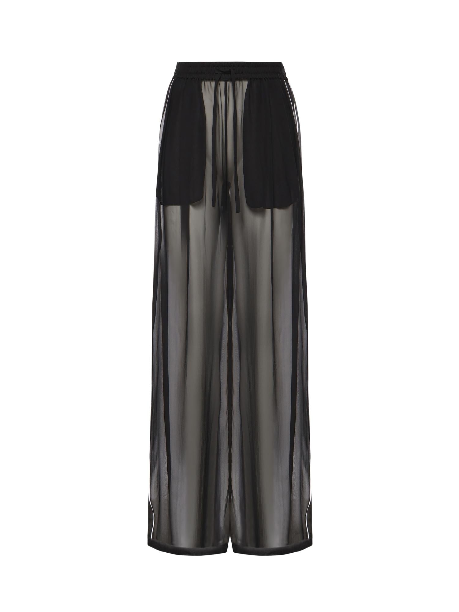 Pantaloni in seta FTDJET FU1ATN0000 DOLCE & GABBANA 