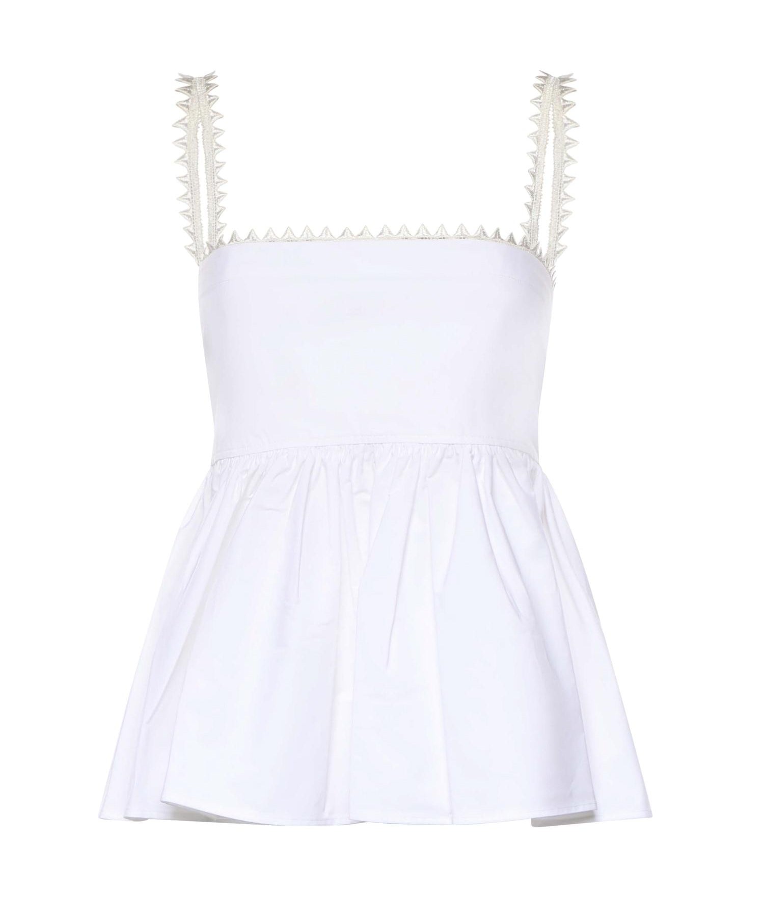 Top Traversin in popeline di cotone TOW00887AW00648 100 JACQUEMUS 