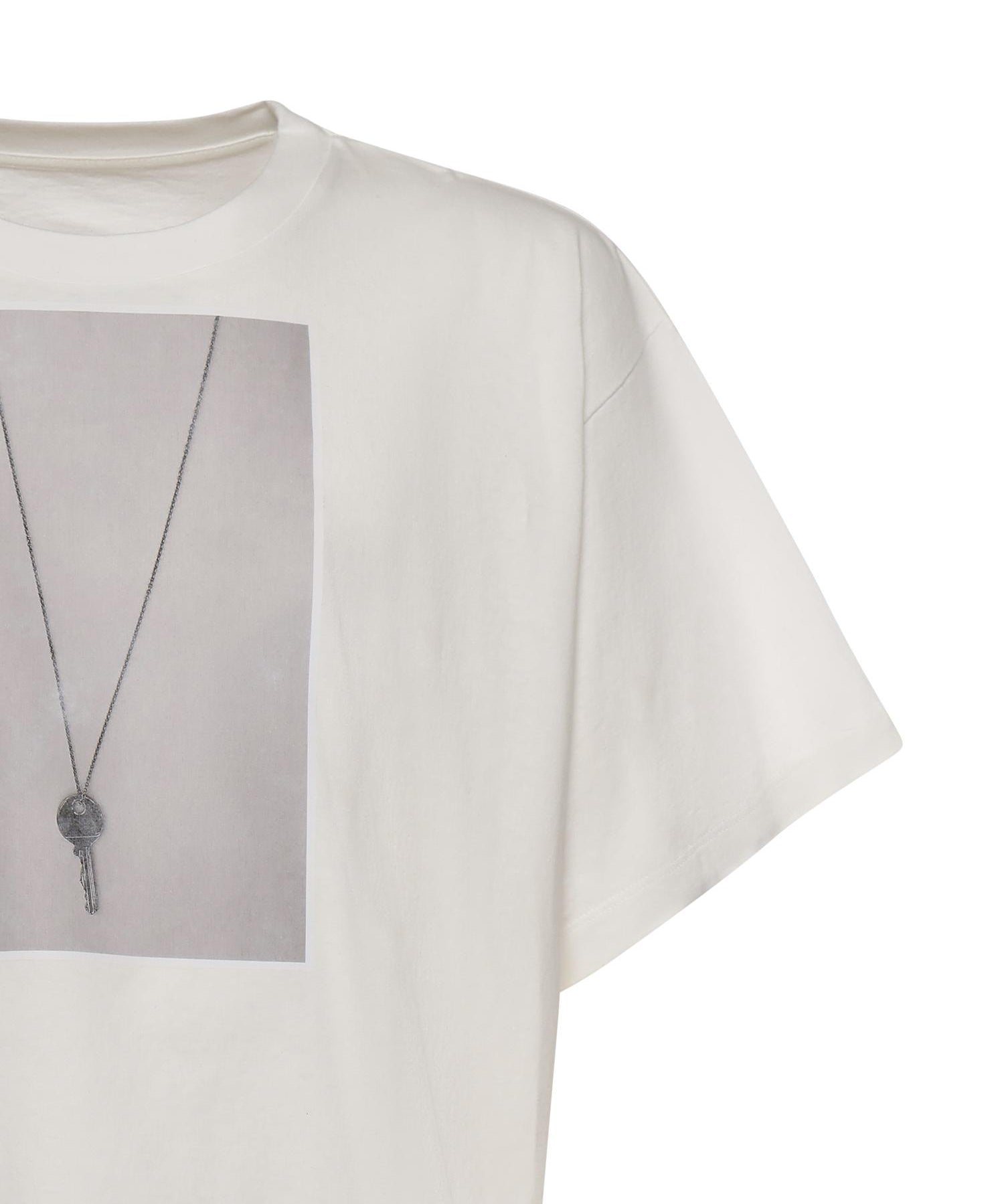 T-shirt con stampa in cotone SH0GC0068 M20050101 MM6 Maison Margiela 