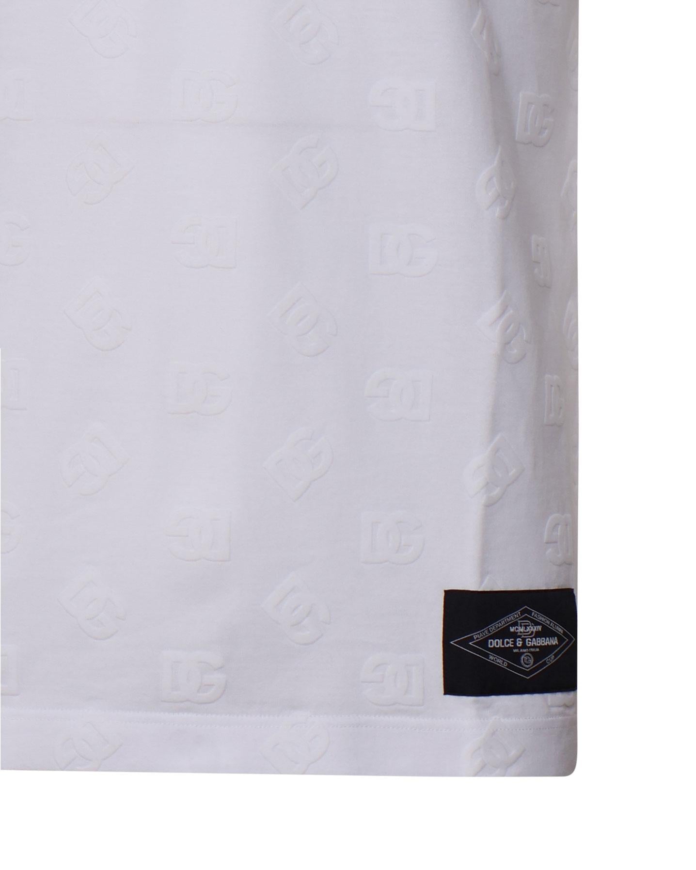 T-Shirt in cotone G8PT1T G7NWEW0800 DOLCE & GABBANA 