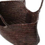 Borsa Nantucket in pelle 8822 DK BROWN DRAGON DIFFUSION 