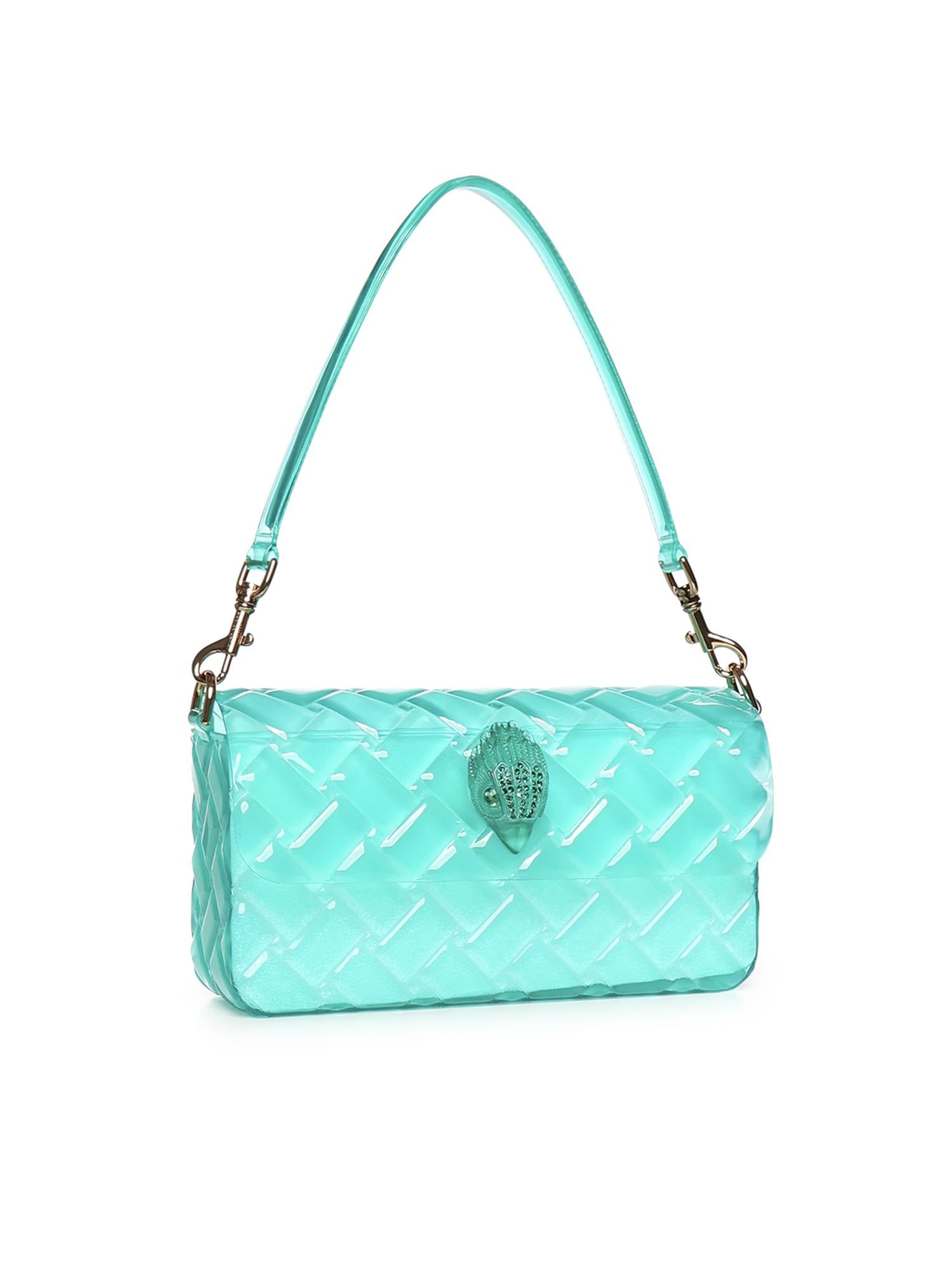 Borsa a spalla Kensington Jelly 5585177999 TURQUOISE KURT GEIGER 