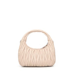 Borsa hobo Wander in nappa matelassé 5BC125 AN88F0236 MIU MIU 