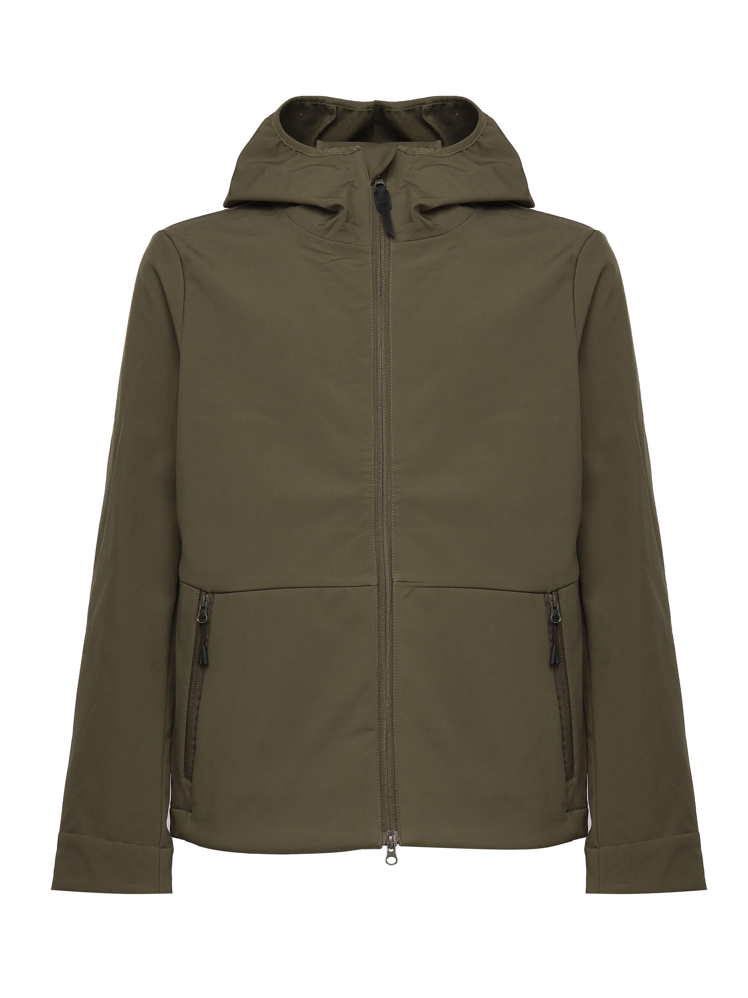 Giubbino con cappuccio JKGC7FJ01U ARMORVERDE MILITARE JAKED 