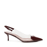 Slingback Le Cœur in pelle di agnello verniciata AA3E057CK150 325 ALAIA 