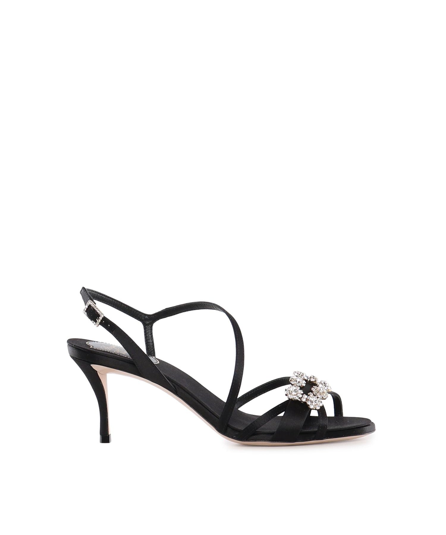 Sandali Efflorescence in raso RVW80844460RS0 B999 ROGER VIVIER 