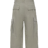 Pantaloni cargo cropped in cotone ripstop 864354 TQP132801 BALENCIAGA 