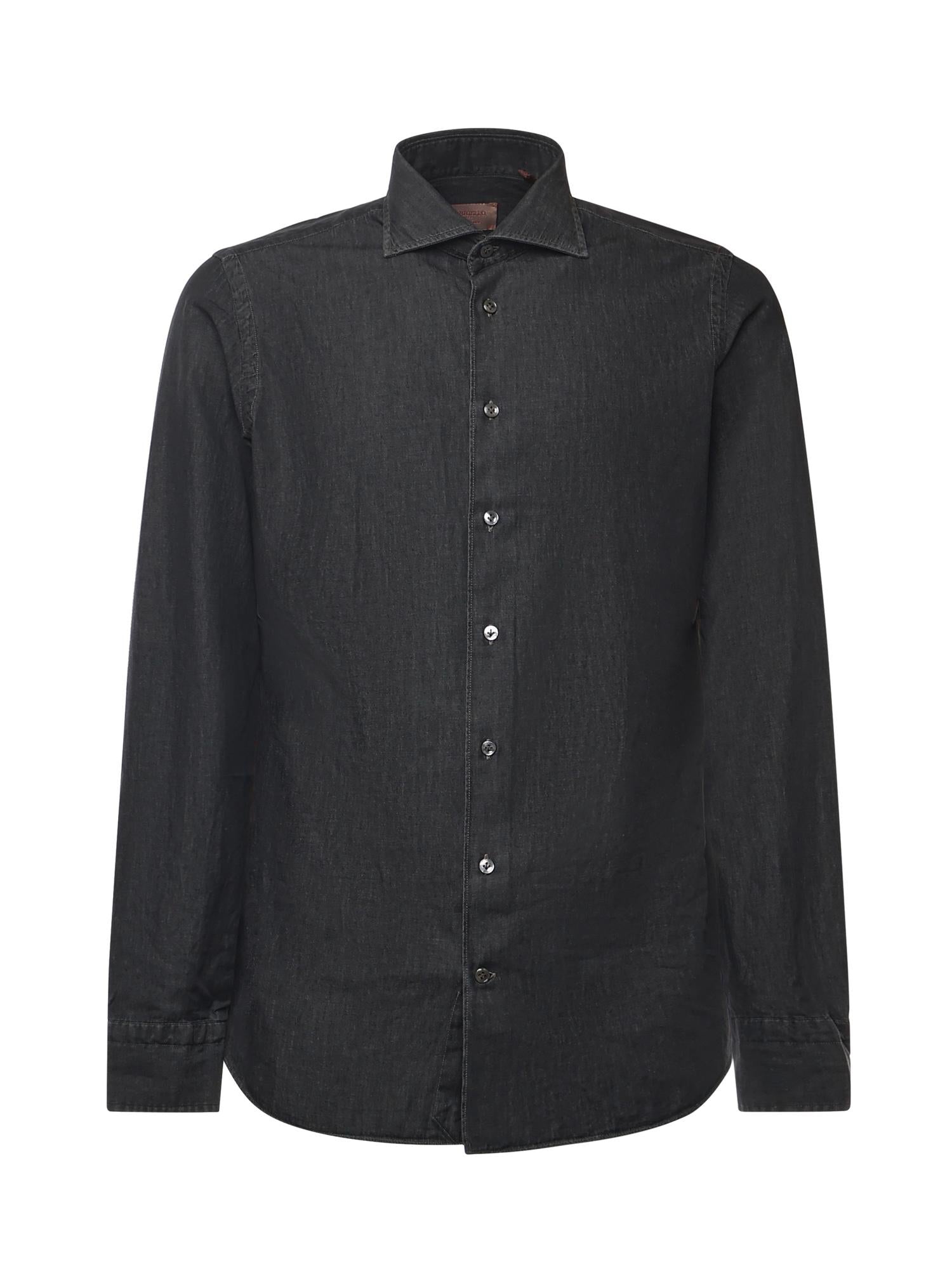 Camicia in denim di cotone 17047 5 BORRIELLO NAPOLI 