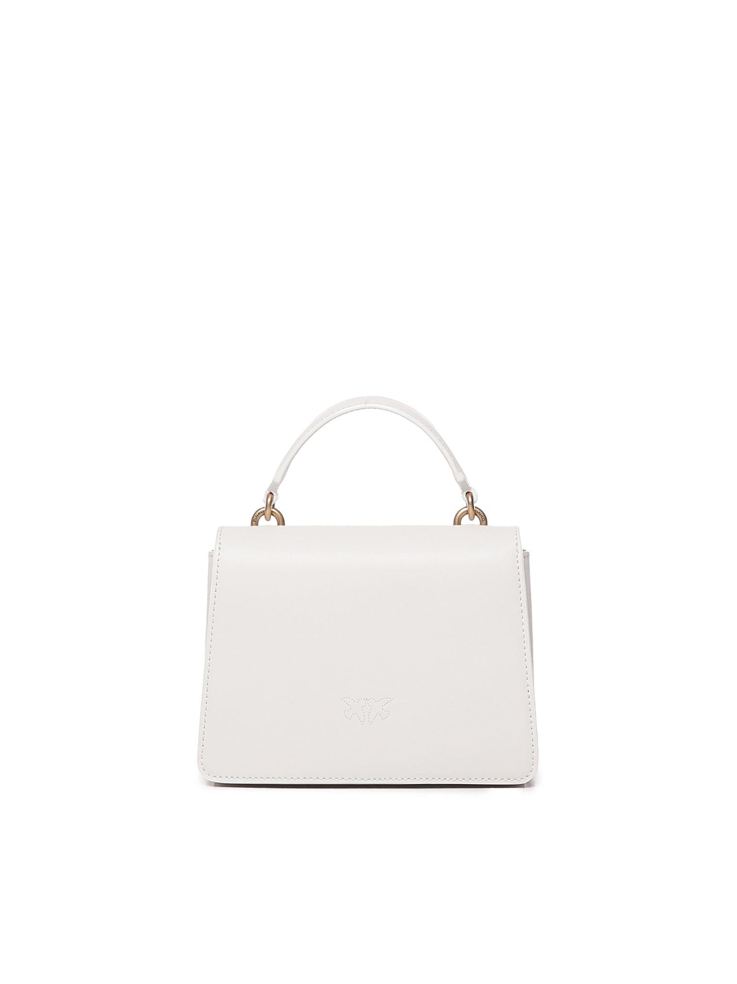 Borsa mini a mano Love Bag Top Handle in pelle 100071 A0F1Z14Q PINKO 