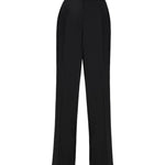 Pantaloni a vita alta con pieghe FTC17T FUBGBN0000 DOLCE & GABBANA 
