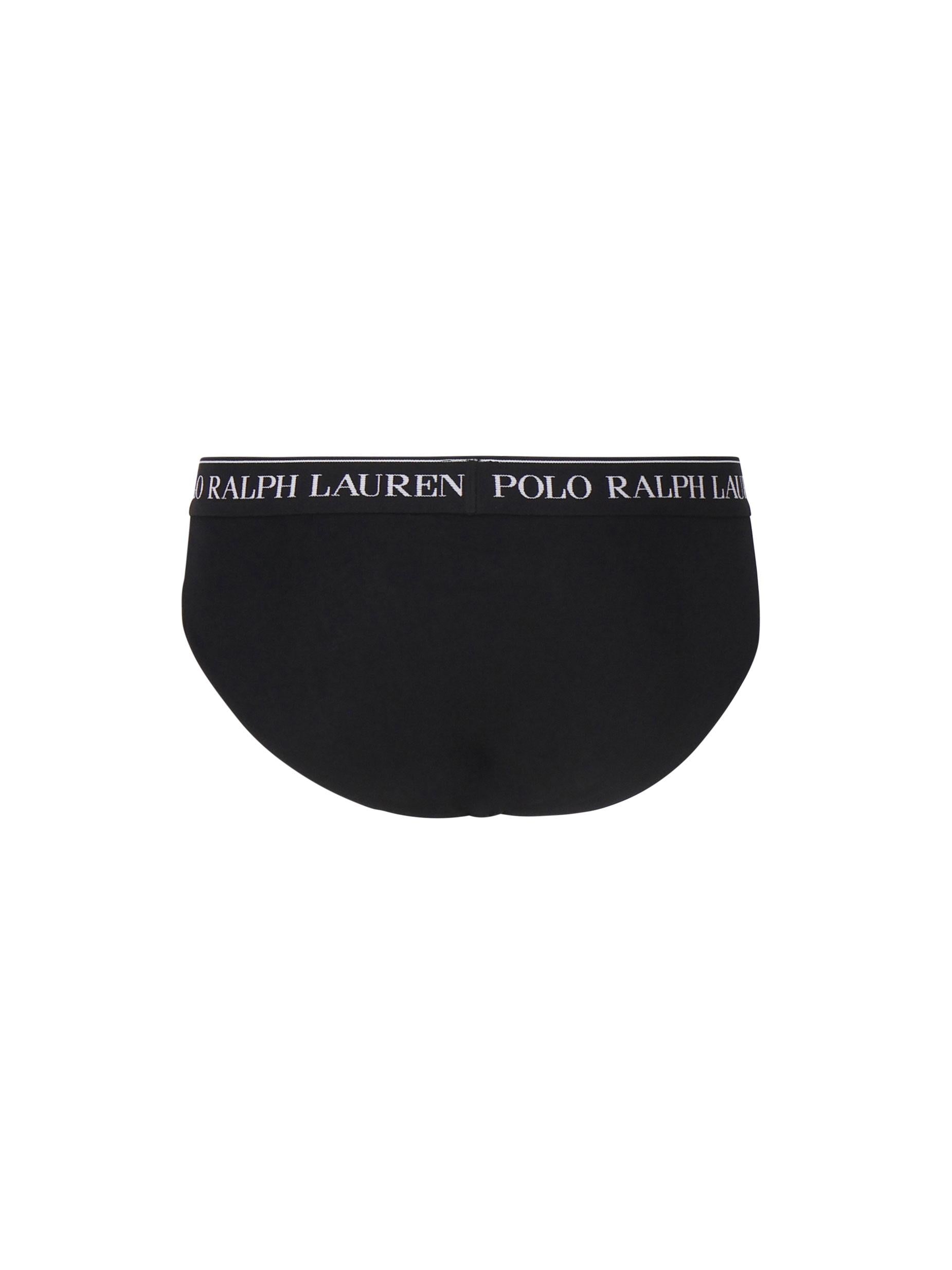 Tre paia di slip in cotone stretch 714835884 002 POLO RALPH LAUREN 