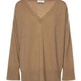 Maglia in lana e cashmere MGKD11004 CAMMELLO INSPIRED BY AKEP 
