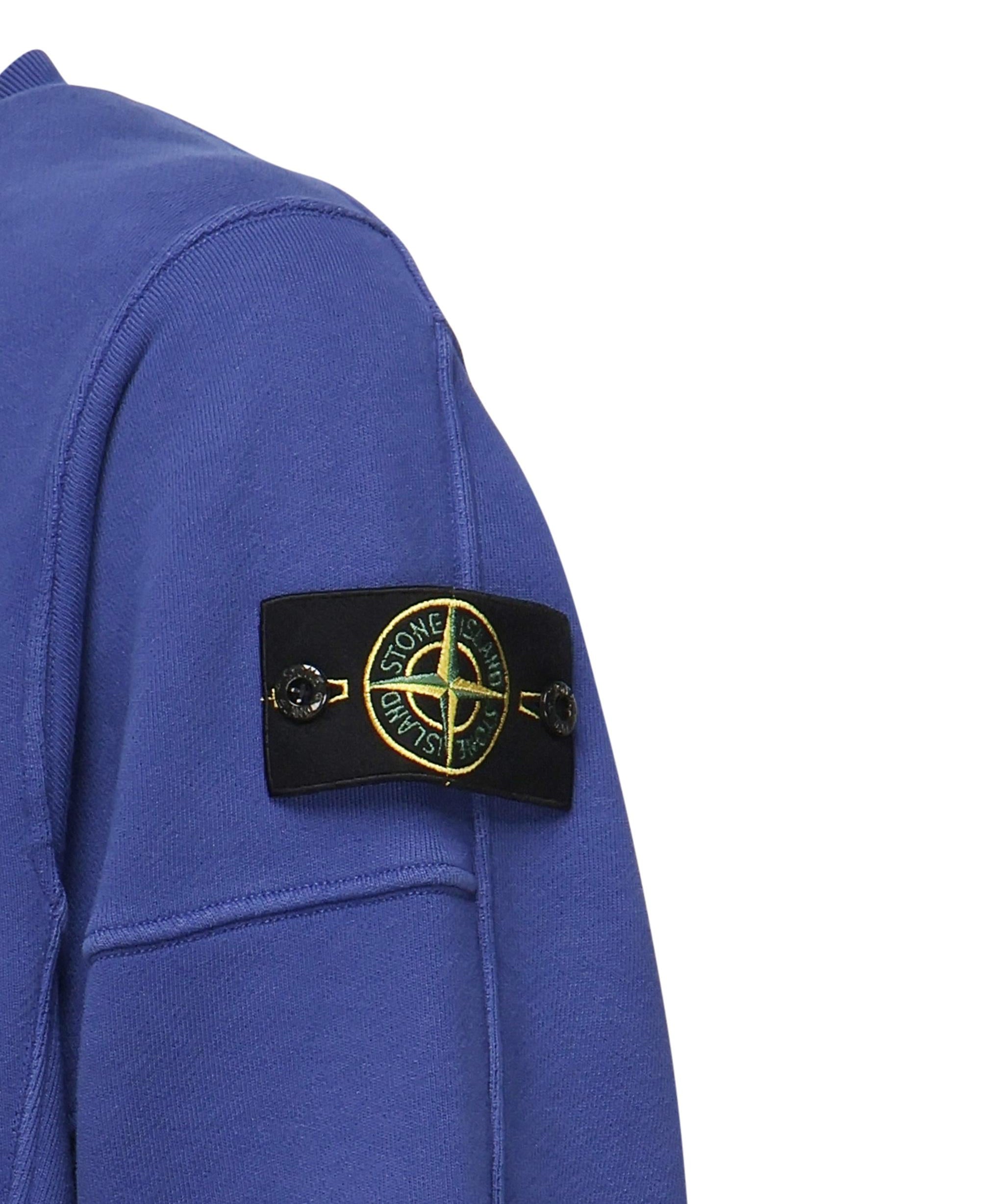 Felpa girocollo con effetto fiammato K1S156100032 S0045V0122 STONE ISLAND 