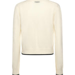 Cardigan con scollo a V<BR/> 105447 A2Q9Z13 PINKO 