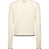 Cardigan con scollo a V<BR/> 105447 A2Q9Z13 PINKO 