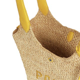 Borsa tote Polo Play in rafia e pelle 428978557 001 POLO RALPH LAUREN 