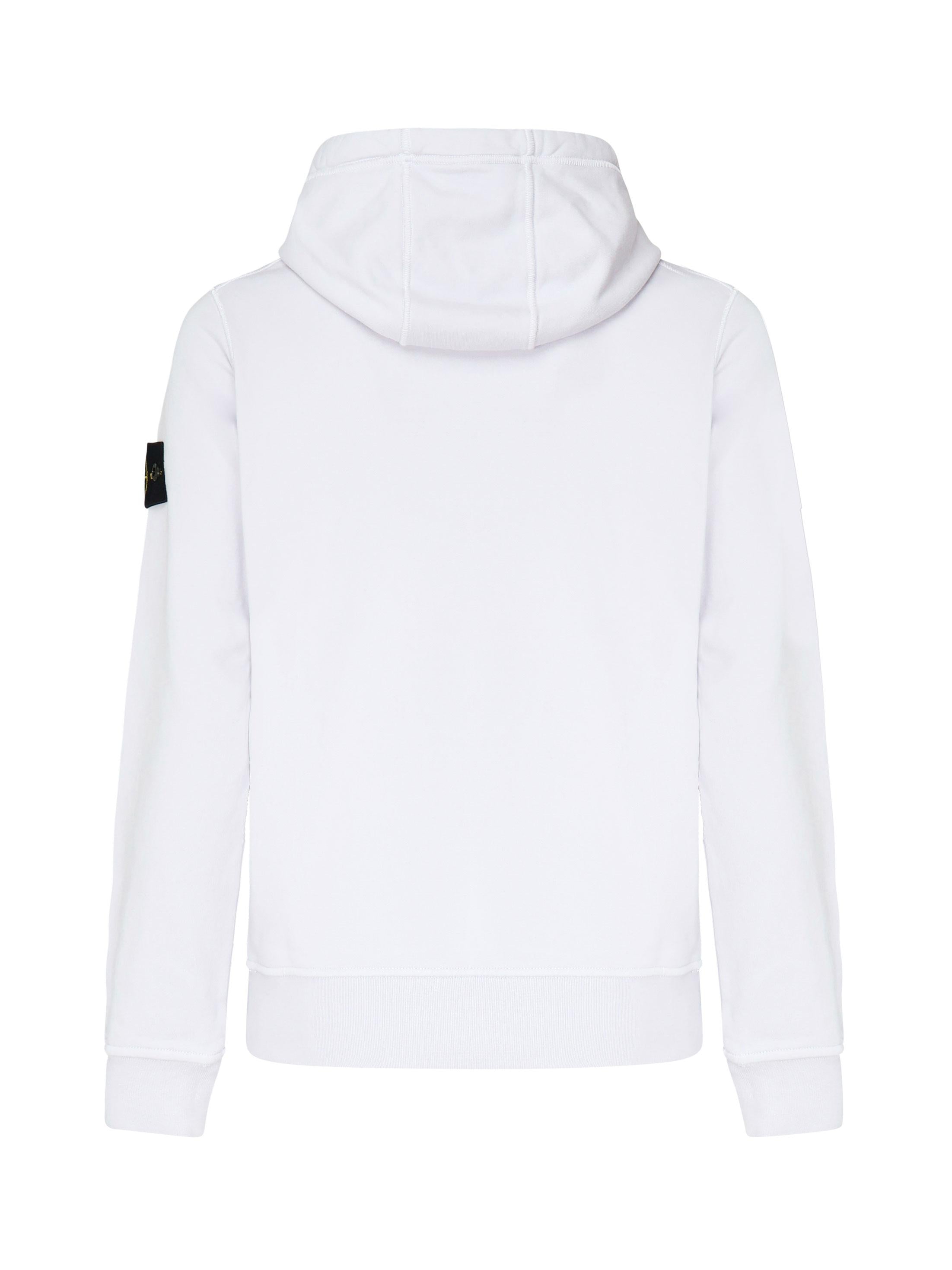 Felpa con cappuccio con coulisse e tasche K1S156100045 S0051V0088 STONE ISLAND 