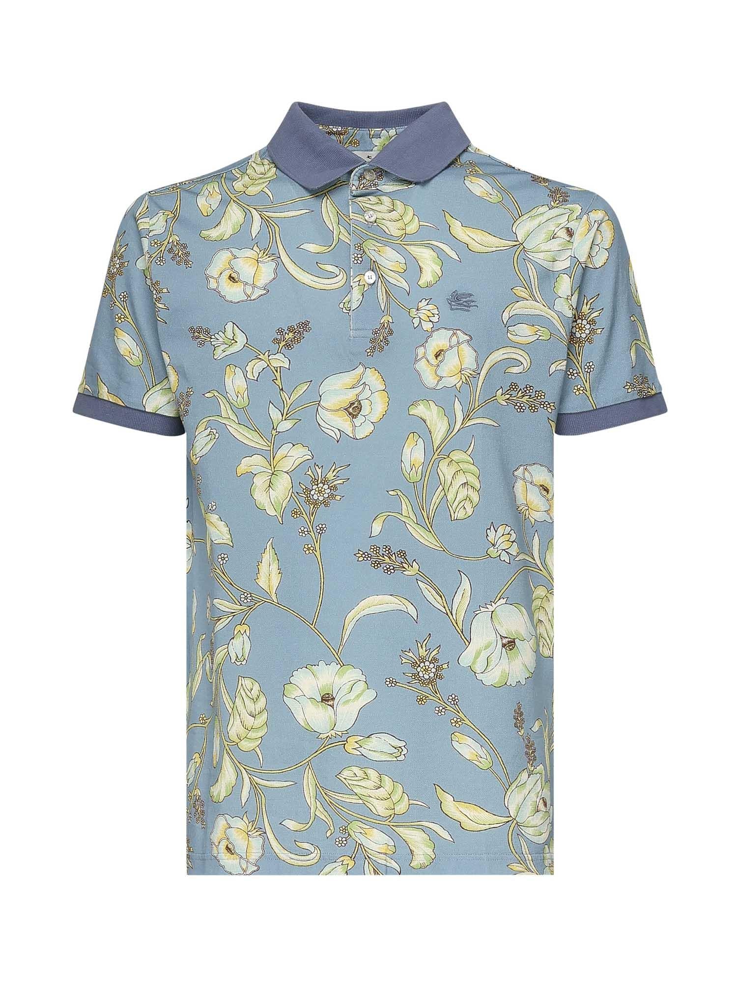 Polo con stampa floreale MRMD0004 AK571X0880 ETRO 