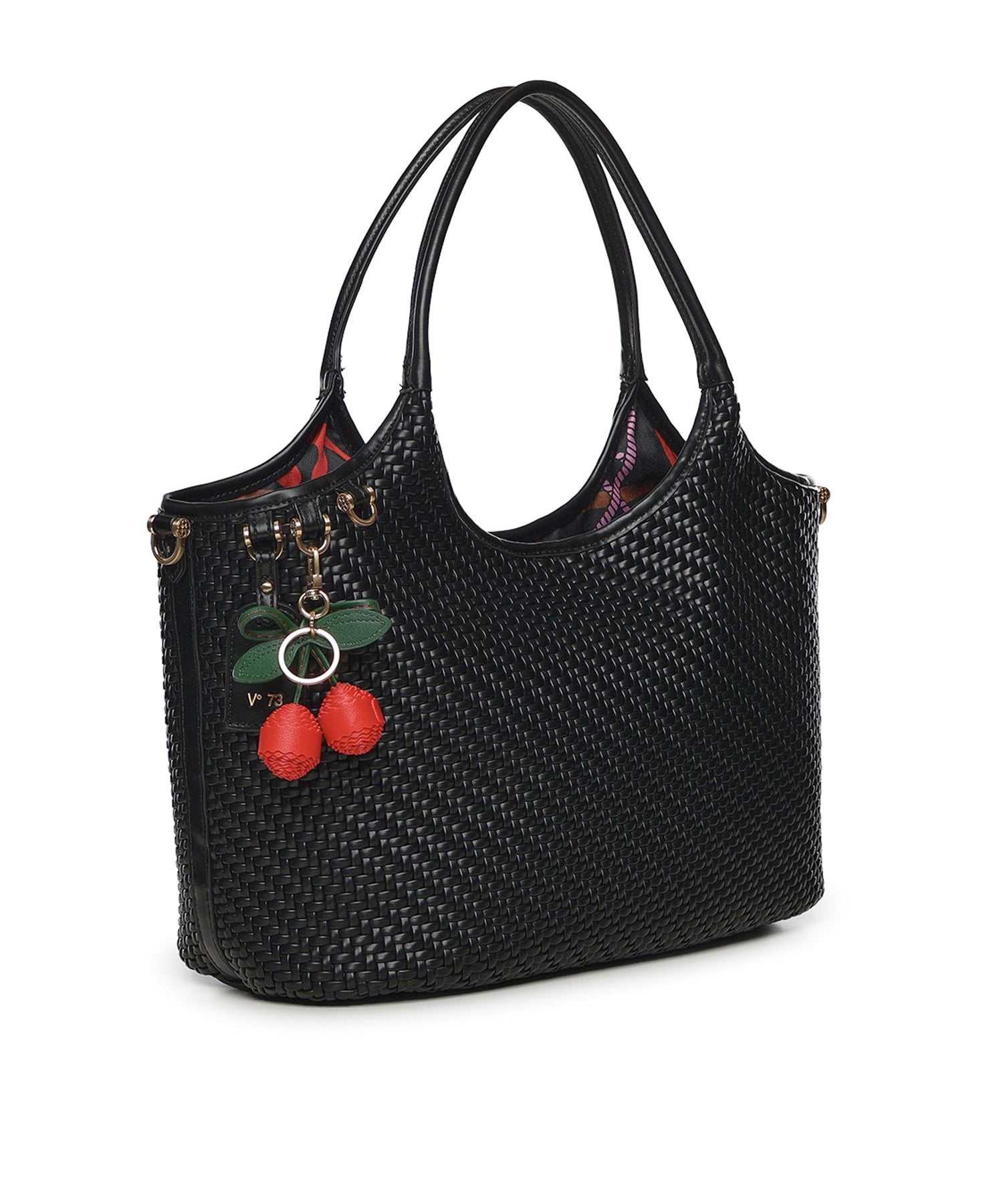 Borsa Zelda in pelle 73BS9O601 ZELDANERO V° 73 