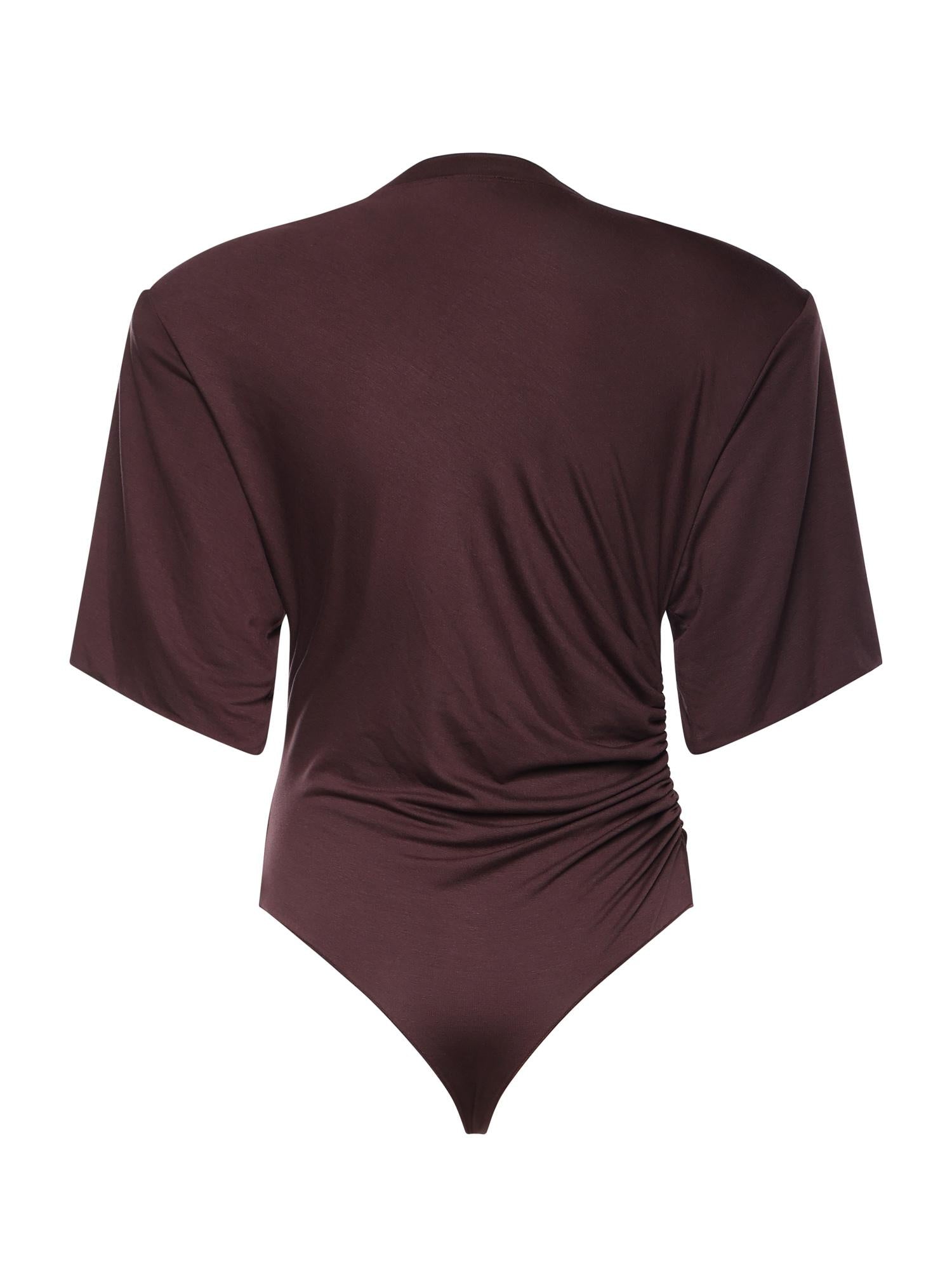 Body Lennox in jersey T190717A TJV053AUBERGINE THE ANDAMANE 