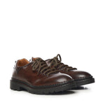 Scarpe stringate in pelle 68004 TABACCO ALEXANDER HOTTO 