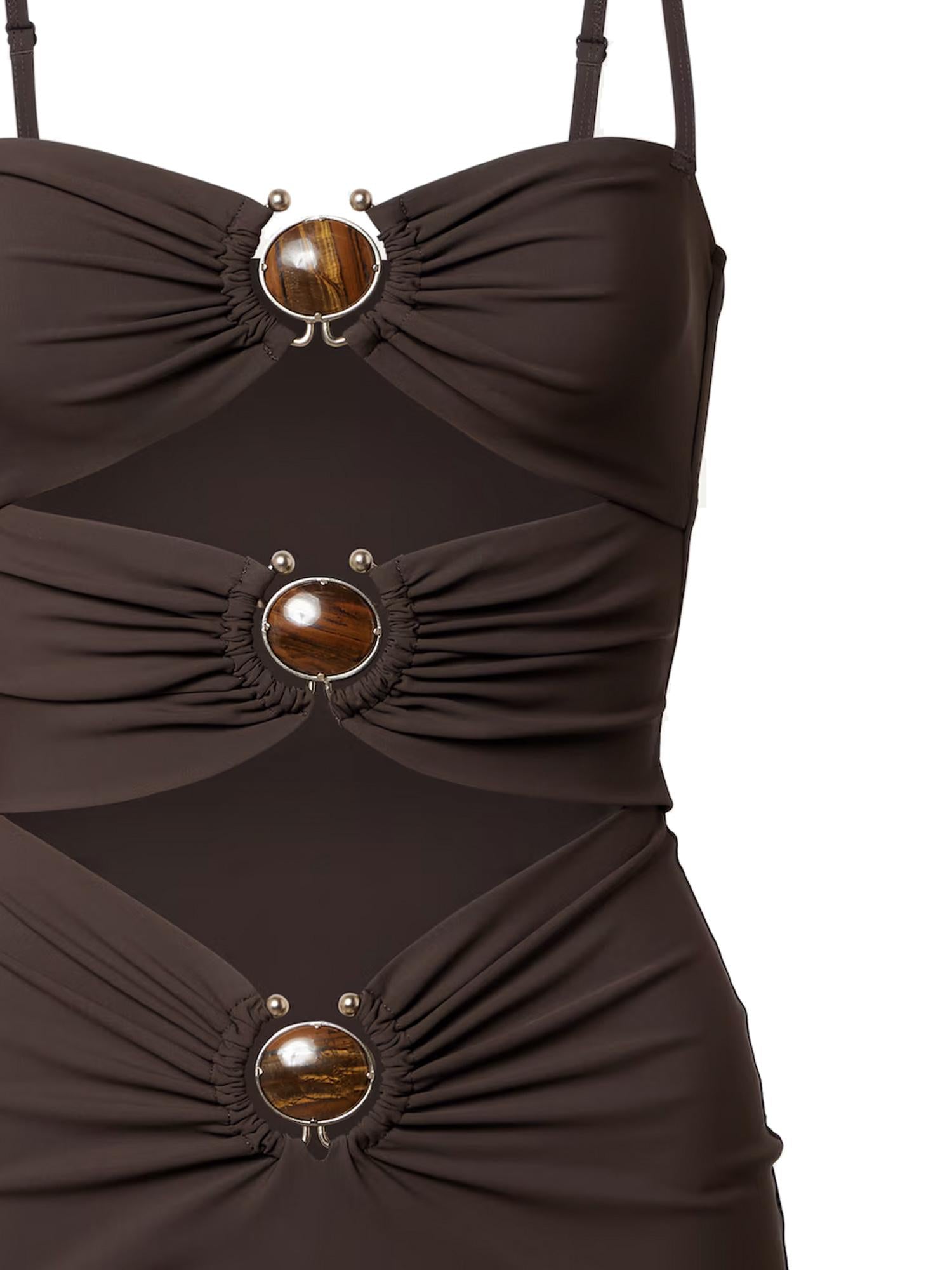 Mini abito in lycra 25047367 UMBER CHRISTOPHER ESBER 