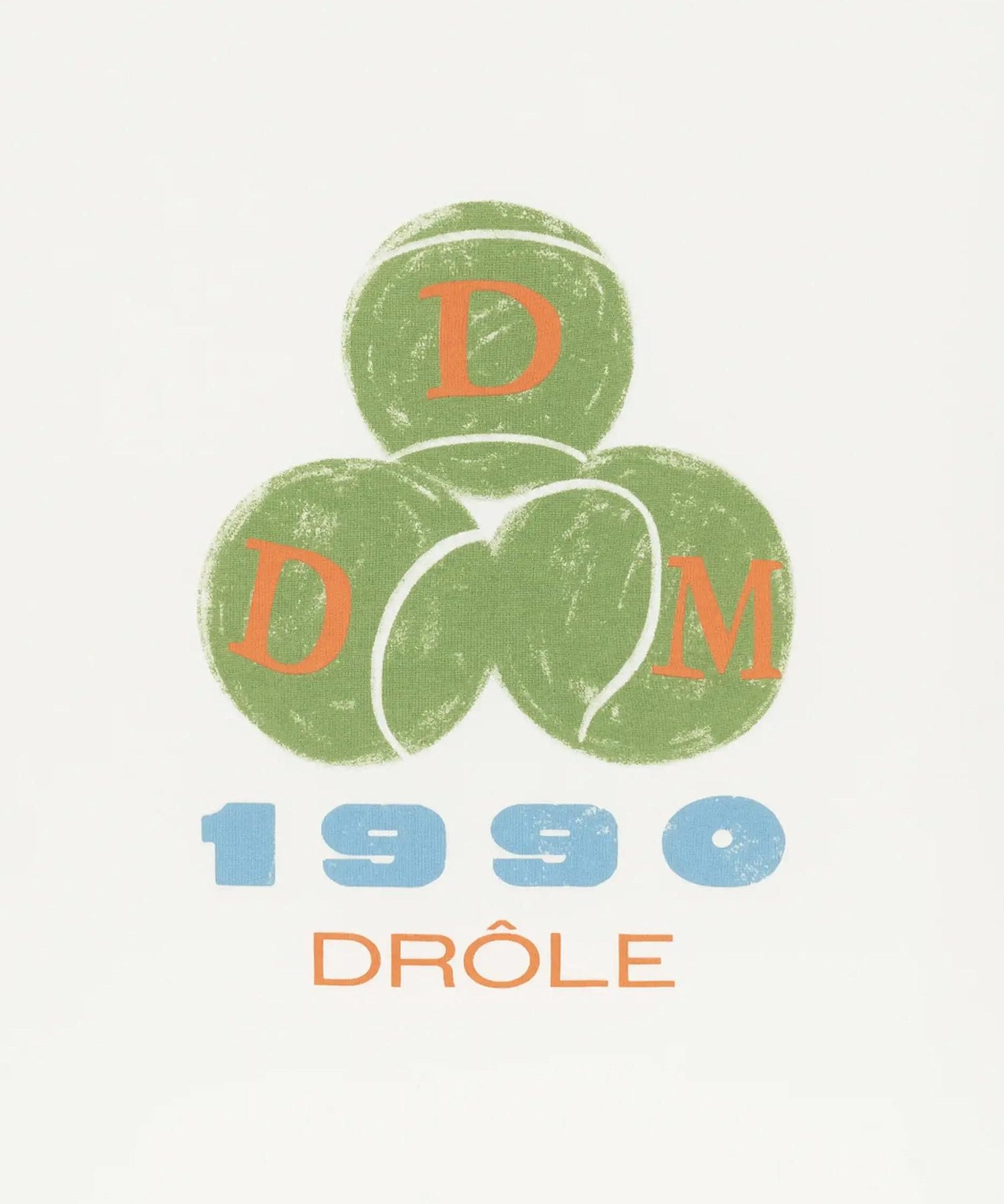 T-shirt Drôle 1990 in jersey LTS328CO248 OW Drôle de Monsieur 